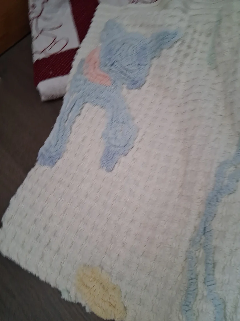 Huge Vintage Crib Quilt/ Blanket/ Bedspread Lot Chenille, Sunbonnet, Care Bear..